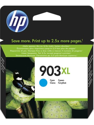 HP Orijinal 903Xl Mürekkep Kartuşu Mavi (T6M03AE)