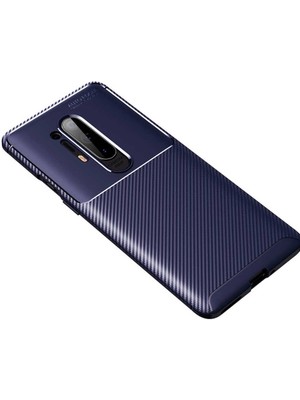MobaxAksesuar One Plus 8 Pro Kılıf Karbon Silikon Case