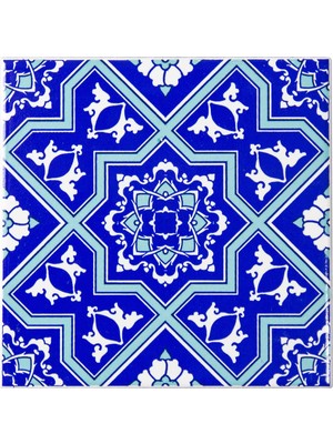 Can Seramik 10*10 cm Cç-83 Kütahya Çini Karo ( 5'li 1 Paket )