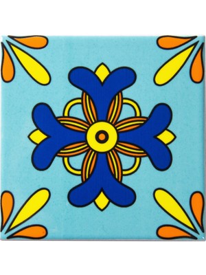 Can Seramik 10*10 cm Cç-93 Kütahya Porselen Karo ( 5'li 1 Paket )