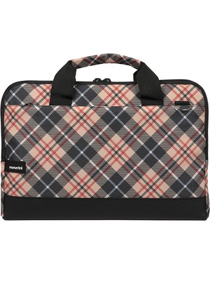 Moserini Moserini 14"-14.2" Taban Korumalı, Omuz Askılı Desenli Macbook Air-Pro Laptop Çantası - Ares