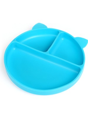 Baby Plus Vakum Tabanli Silikon Tabak - Ocean Blue
