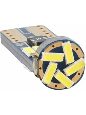 Erlight X Er Lıght-X Auto Lıghtıng Dipsiz T10 Park Ledi 15 Beyaz Smd LED Iç Tavan-Park-Plaka Ledi