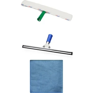 Oliva Nero Camsil Silme Aparatı Çekçek Metal 35CM+ Mikrofiber Peluş ve Aparatı 35 cm ve Mikrofiber Bez