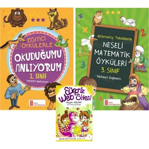 Ata Yayıncılık  3. Sınıf Okuduğumu Anlıyorum + Neşeli Matematik Öyküleri