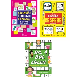 Ata Yayıncılık  4. Sınıf Kodlama + Resfebe + Bil Bul Eğlen