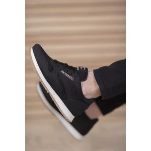 Siyah Beyaz Krep Erkek Sneaker 00121057