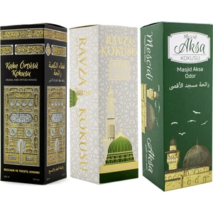Kabe Örtüsü Kokusu Medine Ravza Kokusu Mescidi Aksa Kokusu Sprey 400 Ml.
