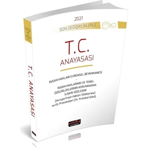T.C. Anayasası Son Değişikliklerle - Savaş Yayınları Eylül 2021
