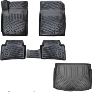 Kia Stonic 3D Havuzlu Paspas+Bagaj Havuzu Yeni Logo 2021 Sonrası Friemats