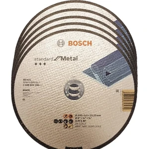 5 Adet 230MM Standard Seri Metal Için Düz Kesme Diski (Taş) - A 30 S Bf, 230 Mm, 22,23 Mm, 3,0 mm