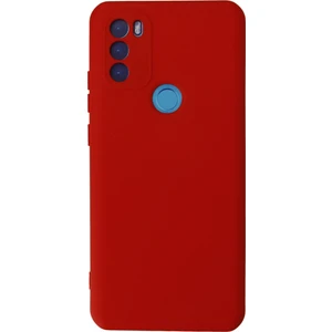 Kzy General Mobile GM21 Plus Kapak Kamera Korumalı Içi Kadife Lansman Silikon Kılıf - Kırmızı