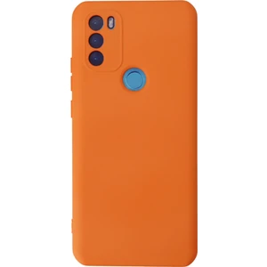 Kzy General Mobile GM21 Plus Kapak Kamera Korumalı Içi Kadife Lansman Silikon Kılıf - Turuncu
