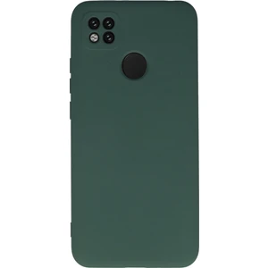 Case World Caseworld Xiaomi Redmi 9c Kapak Kamera Korumalı Içi Kadife Lansman Silikon Kılıf - Yeşil