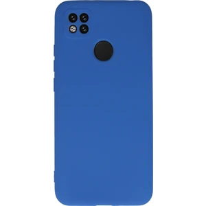 Case World Caseworld Xiaomi Redmi 9c Kapak Kamera Korumalı Içi Kadife Lansman Silikon Kılıf - Mavi
