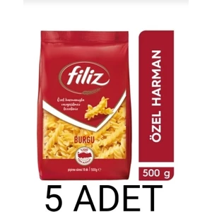 5 Adet Filiz Burgu Makarna 500 gr