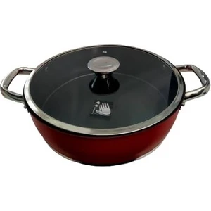 Trendy Induction Prestige 28/6 Tencere Kırmızı