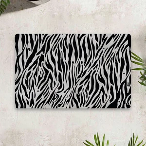 Zebra Desen Dijital Baskılı 50 x 70 Cm. Dekoratif Çok Amaçlı Iç ve Dış Kapı Paspası