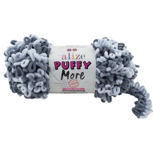 Puffy More El Örgü Ipi - 6265 Gri - 150 Gr. 11,5 Mt.
