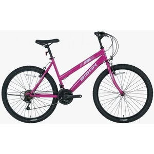Sentıero Bayan Dağ Bisikleti 46CM V 26 Jant 21 Vites Mor Beyaz