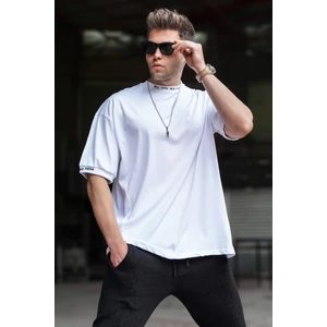 Beyaz Oversize T-Shirt 5803