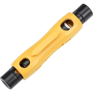 Koaksiyel Kablo Soyucu Rg-59 Rg-6 Rg-6q Rg-7 Rg-11 Için Çift Uçlu Koaks Kablo Sıyırma Tel Kesici
