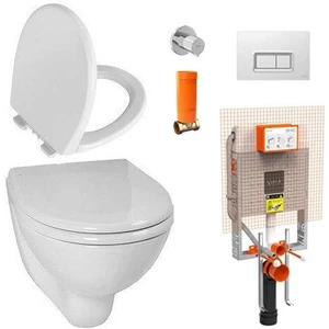 Vitra Arkitekt Asma Klozet,Yavaş Kapak,Gömme Rezervuar Tam Set