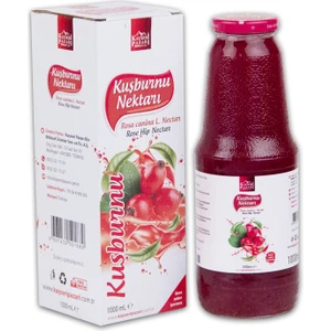 Kayseri Pazarı Kuşburnu Nektarı 1000 ml Cam Şişe
