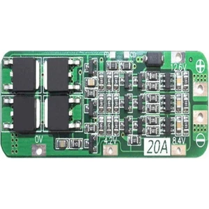 Sanec 3s 20A Bms Pil Şarj Koruma Kartı Lityum Lipo Batarya 18650 Li-Ion