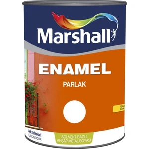 Enamel Solvent Bazlı Ahşap-Metal Boyası Parlak Açık Kahve 0,75 Lt