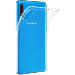 Samsung Galaxy A50 Kılıf Süper Silikon Arka Kapak Şeffaf Darbe Emici Özellikli