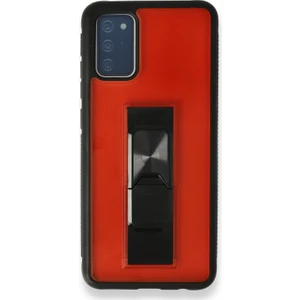 Samsung Galaxy A02S Uyumlu Microcase Mıknatıs Yüzüklü Silikon Kılıf