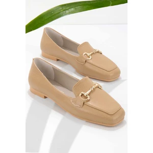 Camel  Kadın Loafer Ayakkabı K01641165409