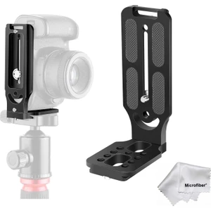 Quick Release L Plate Aynasız ve Dslr Makineleri Dikey Kadraj Bağlama Adaptörü