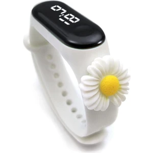 Dzc Kuzenler Avm Djital Kol Saat Pembe Kız Çocuk Slikon Kordon Bileklik Su Geçirmez