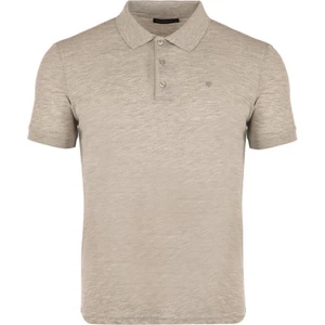 Tony Montana Regular Fit Polo Yaka %100 Pamuk Kısa Kollu Basic Penye T-Shirt-PE3603TY22