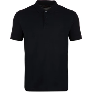 Tony Montana Büyük Beden Polo Yaka %100 Pamuk Kısa Kollu Basic Penye T-Shirt-PE36106TY22