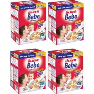 Bebe Bisküvisi 800 gr 4'lü