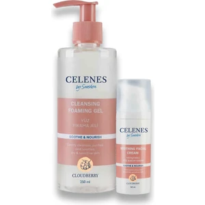 Celenes By Sweden Celenes Cloudberry Yüz Temizleme ve Bakım Seti Ikisi Bir Arada Kuru ve Hassas Ciltler