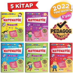 Gong Yayınları Gong Çocuk Matematik Seti 5 Kitap