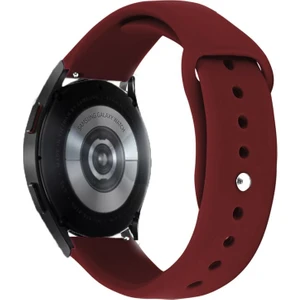 Samsung Galaxy Watch Gear S2 Kordon Silikon Spor Kordon Mürdüm