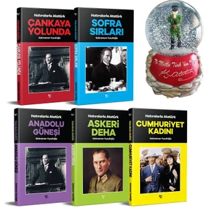 Halk Kitabevi Izmir Marşlı Atatürk Su Küresi ve Hatıralarla Atatürk Seti - Ali Güler