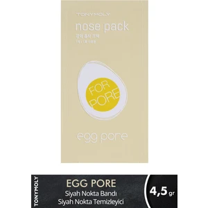 Siyah Nokta Bandı Egg PORE Aktif Karbon , Yumurta Kabuğu Cilt Bakımı (1 adet)