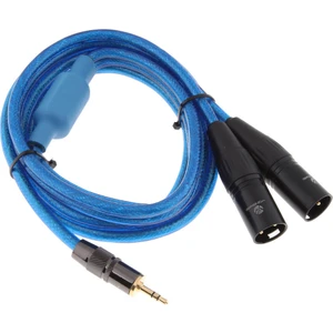 6.6ft 2x Xlr Erkek 1x 3.5mm Stereo Ses Kablosu Splitter 2m Için Altın Kaplama