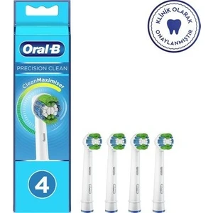 Şarjlı Diş Fırçası Yedek Başlığı Precision Clean 4'lü
