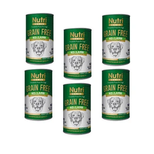 Nutri Canin %92 Kuzu Etli 400GR Tahılsız Adult Yaş Köpek Mam 6 Adet