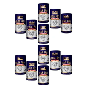 Nutri Canin %92 Domuz Etli 400GRTAHILSIZ Adult Yaş Köpek Mam 12 Adet