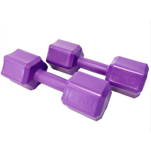 2 kg Mor Dambıl Seti 2 Kgx2 Adet Toplam 4 kg Ağırlık