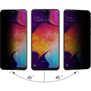 Arazon Samsung A21S Privacy Hayalet Temperli Cam Ekran Koruyucu