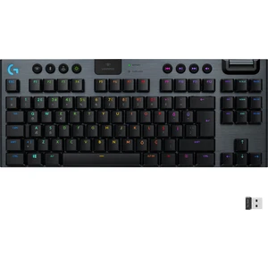 G G915 TKL LIGHTSPEED RGB İngilizce Q Kablosuz Mekanik Oyuncu Klavyesi - Siyah
